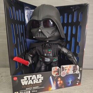 Star Wars Darth Vader Helmet Voice Manipulator Plush Toy NEW BNIB